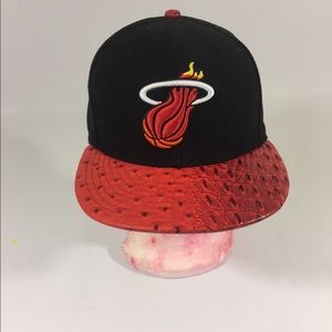Used Miami heat adjustable hat